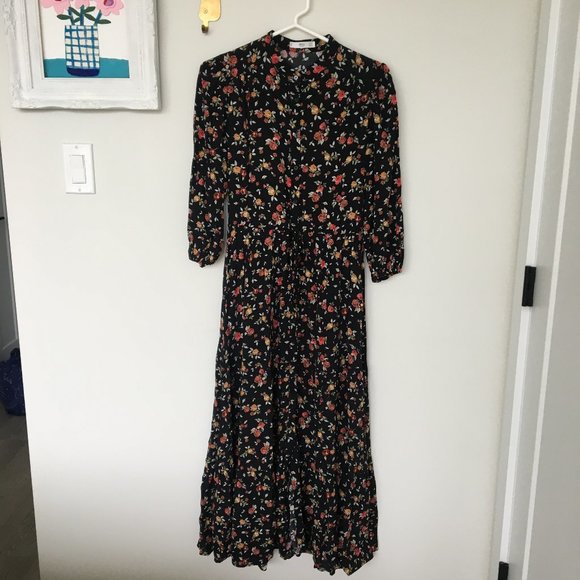 Mango | Floral Maxi Dress - Picture 1 of 4